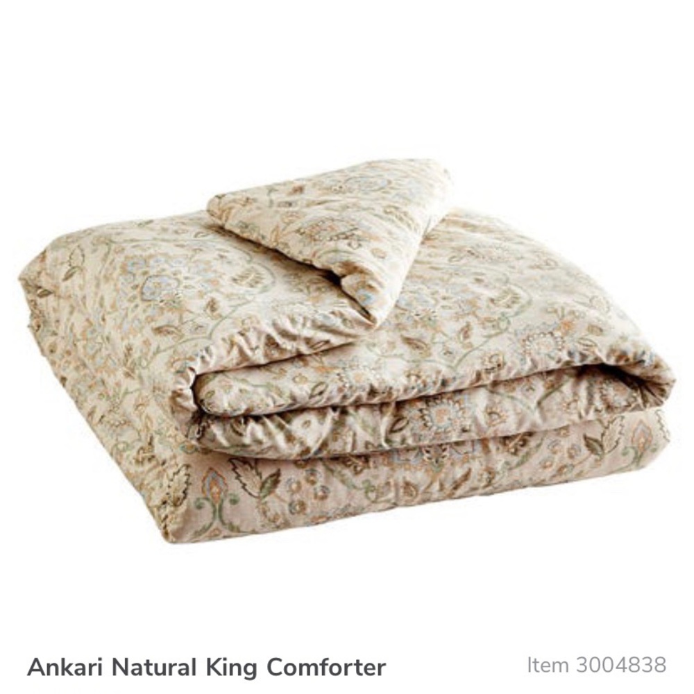 King Comforter only from Pier 1 Imports